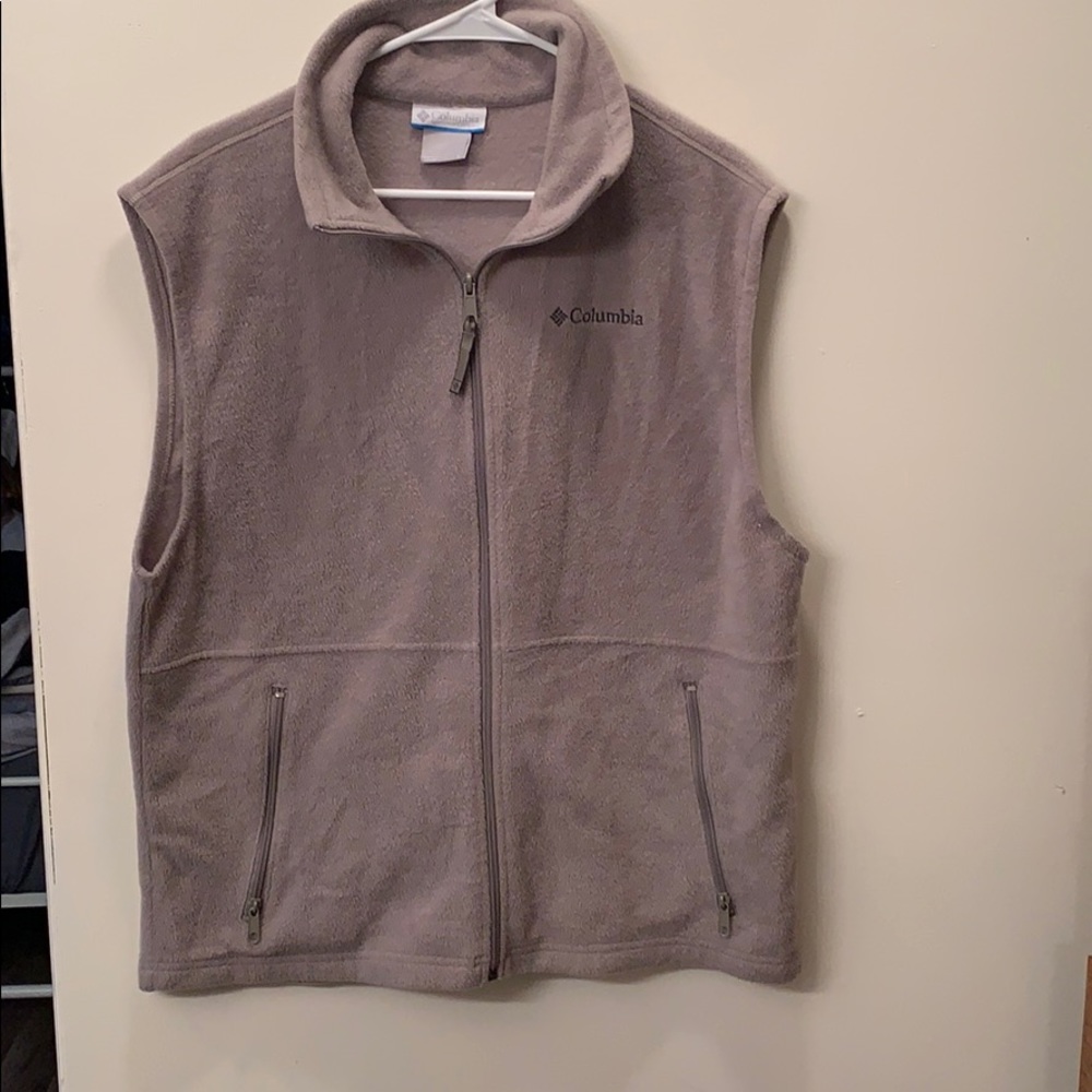 Columbia Fleece Full Zip Vest